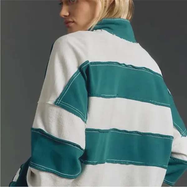 Anthropologie Pilcro Kamrie Pieced Popover Top - Image 2