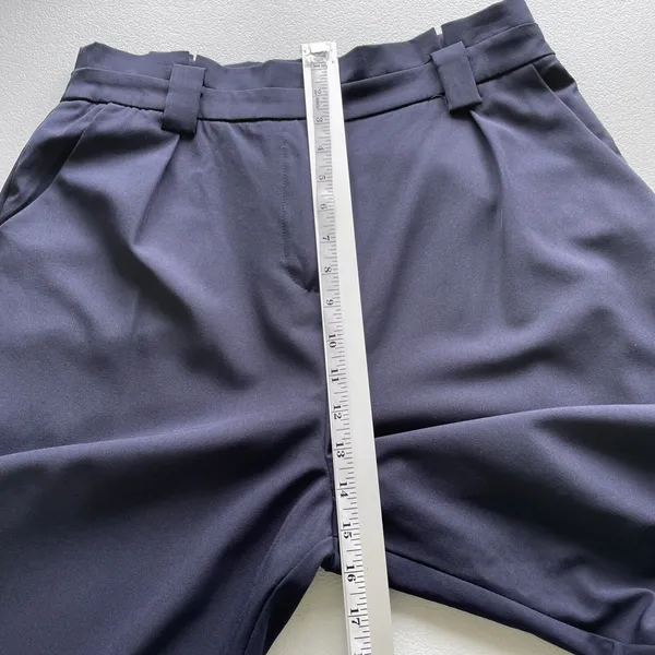 Lulus Paperbag Pants Womens Size L High Waisted Trousers Slacks Belt Loops Lined - Image 10