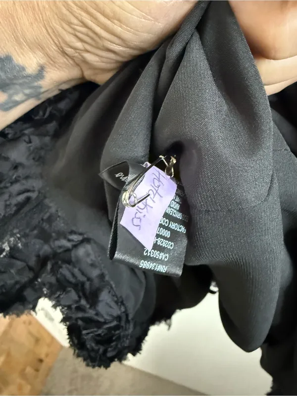 For Love and Lemons, Astrid, black, open back mini dress XS - Image 15