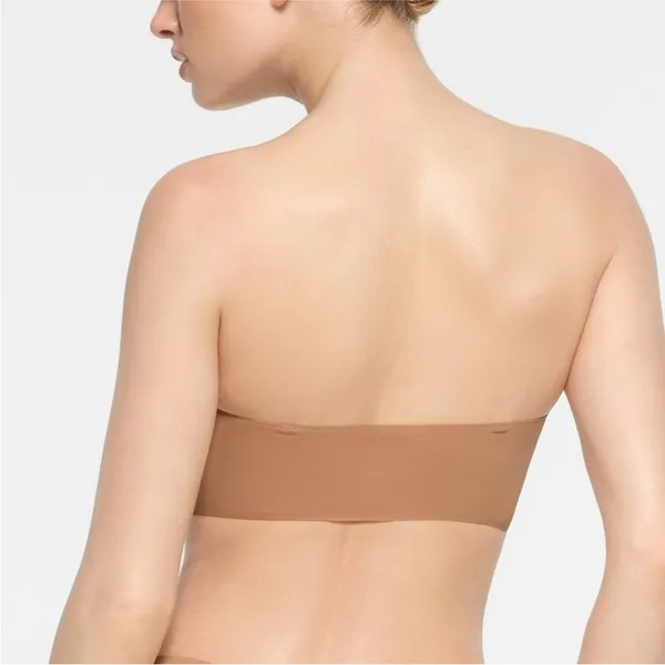 SKIMS NAKED BANDEAU BRA IN OCHRE strapless size XXS‎ nwt - Image 9