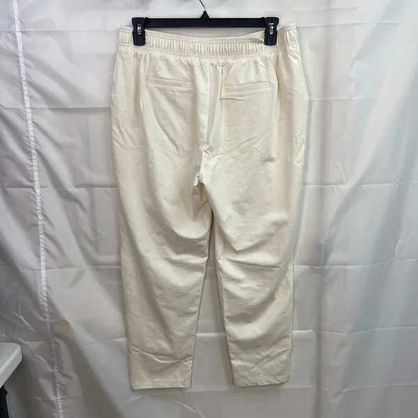 A New Day‎ adult cream pull on pocket straight relaxed casual pants cotton large - Image 7
