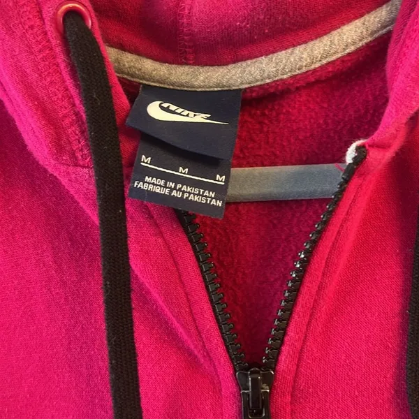 Nike Full Zip Women’s Hooded Sweatshirt Size Large - Image 2
