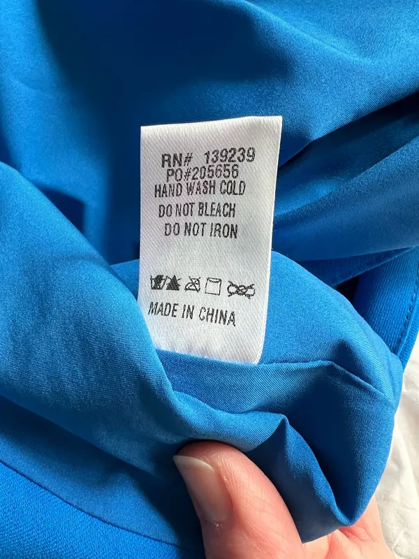 DO+BE Blue One-Shoulder Dress - Image 9