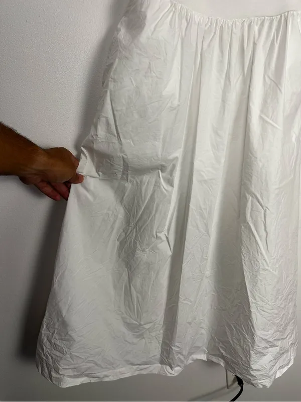 Banana Republic Factory Mixed Media Midi Dress Women’s Sz S - Image 5