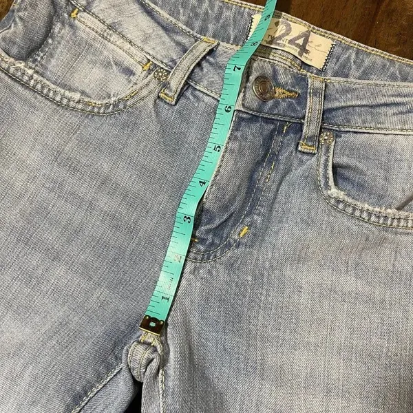 Free People Liv Crop Flare Low Rise Jeans - Image 9