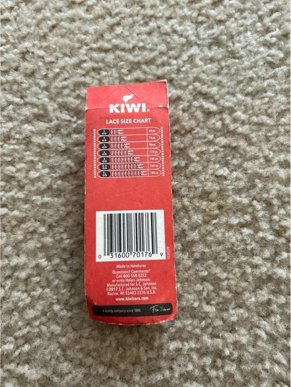 B01 Kiwi shoe lace new imperfect box - Image 2