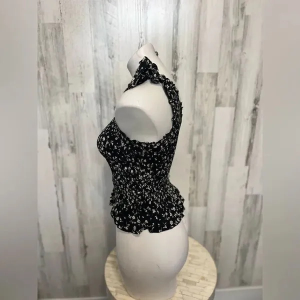 Black crop top Black - Image 4