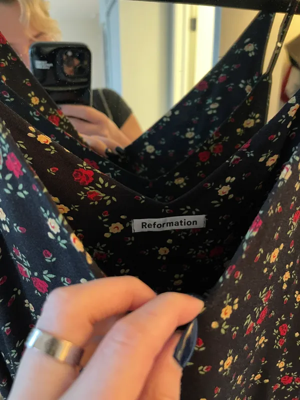 Reformation Floral Maxi Dress - Image 4