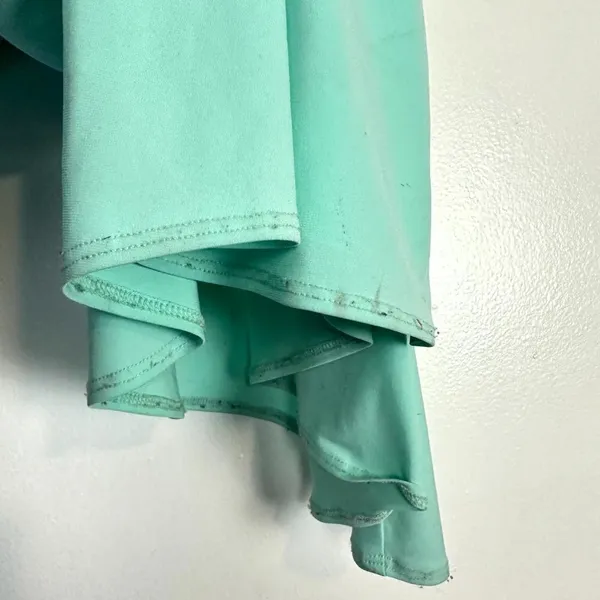 KATIE MAY Great Kate Ruched Gown in Supercharged Mint Size Large - Image 13
