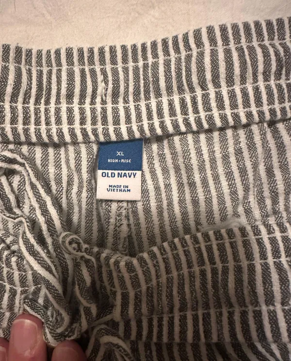 Old Navy Pinstripe Shorts - Image 3
