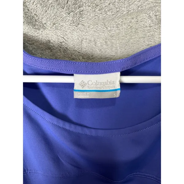 Columbia Blue‎ Active Dress Sleeveless Stretch Casual Sporty Pocket Gorpcore SM - Image 6