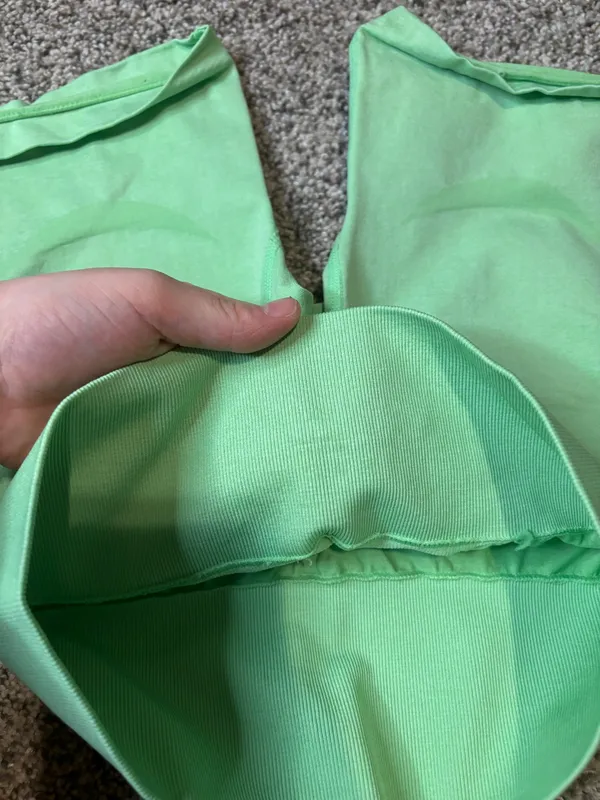NVGTN Green Biker Shorts - Image 4