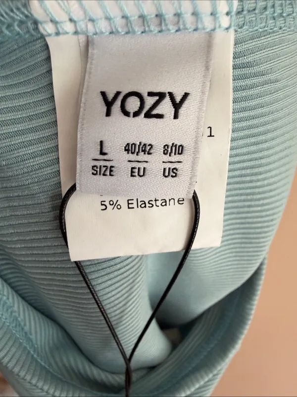 Sleeveless Light Blue Wide - Image 6