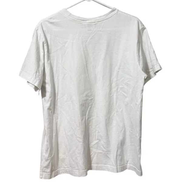 Angel In Disguise Women Cat Halloween T Shirt White Size Large Cotton Kitty‎ - Image 2