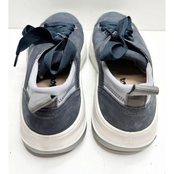 Romika Blue Suede Leather Lace‎ Up Comfort Sneakers Women's Size 6US - Image 5