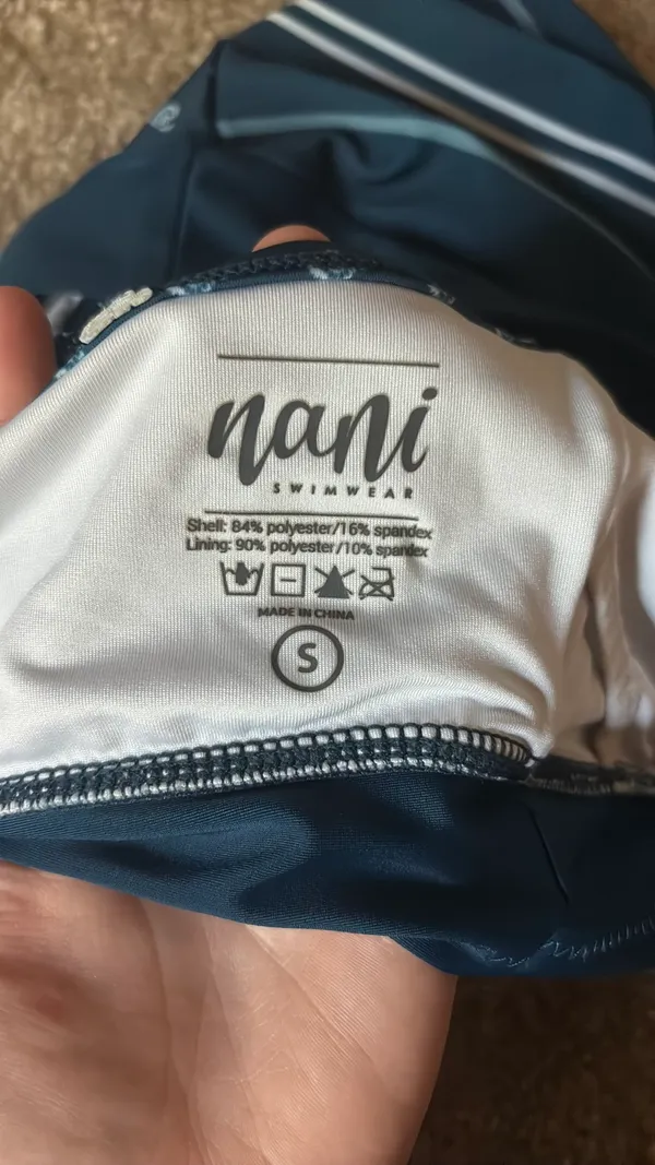 Nani swimwear top Blue - Image 3