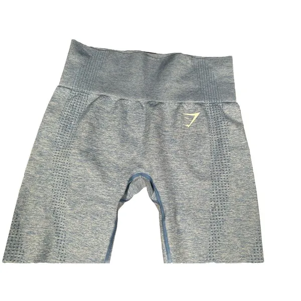 Gymshark Blue Fitness Workout Athletic Leggings‎ Size Small - Image 3