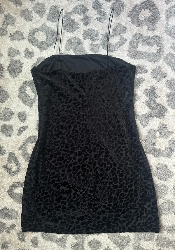Short Dress Black - Image 2