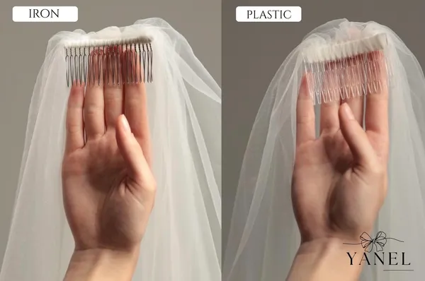 Ivory Etsy Wedding Veil  - Image 3