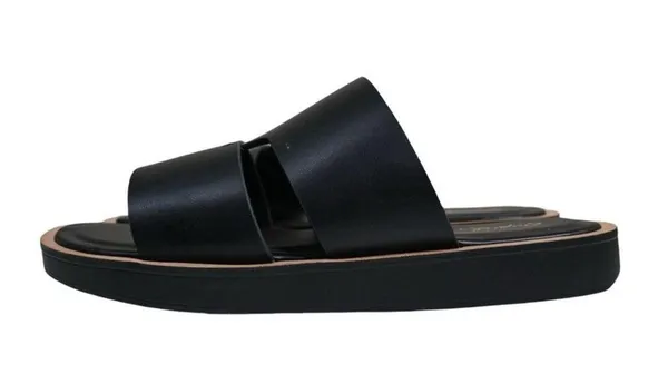 Qupid Womens 10 Slip On Black Sandal Slide NWOB - Image 5