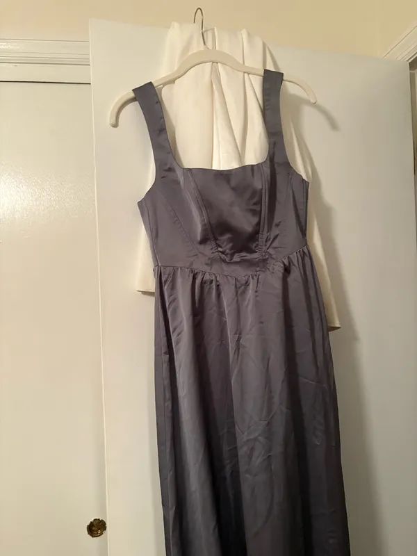 Show Me Your Mumu Nina Maxi Dress Satin - Image 3