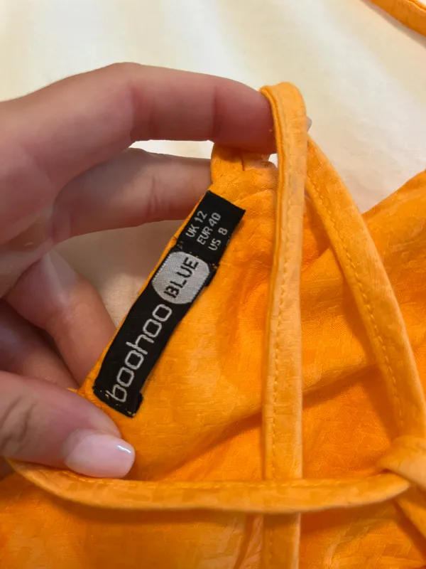 Boohoo Orange Top - Image 5