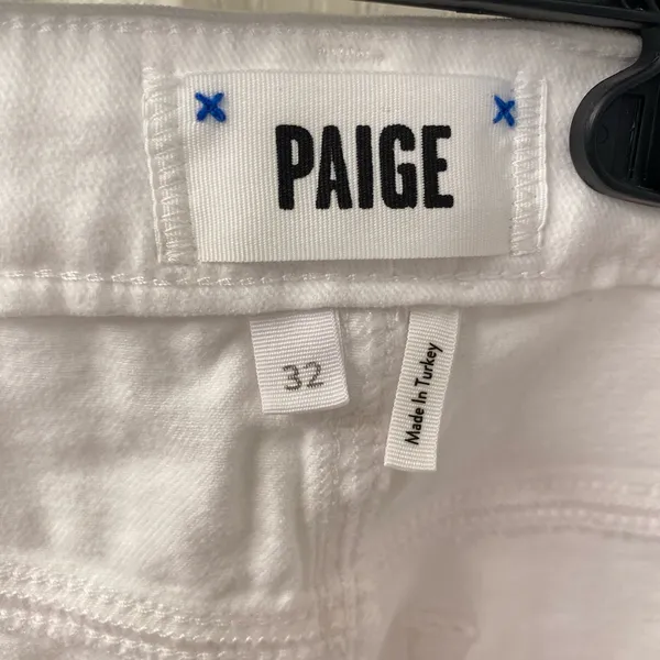 PAIGE Leenah Ankle White Women's Jeans - Image 7