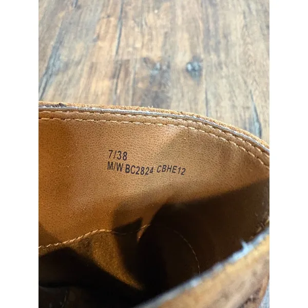B.O.C. brown buckle clogs Size 7 - Image 3