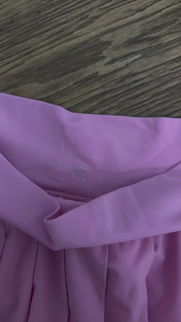 Aerie Pink Pleated Skirt OFFLINE by - Image 2