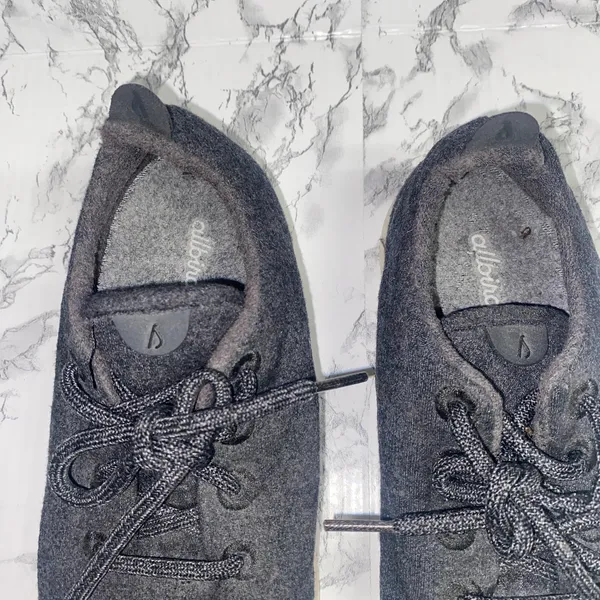 Allbirds Charcoal Gray Classic Wool Runners Sneakers Women's Size 8 - Image 3
