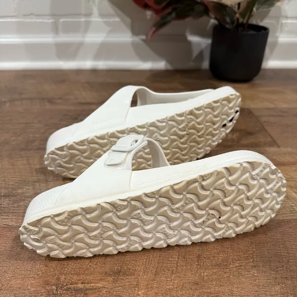 Birkenstock Gizeh Essentials Eva Women's Classic White Sandals - Image 9