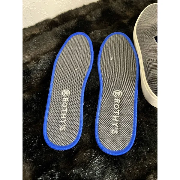 Rothy's The Original Slip On Sneaker Anchor Textile Blue grey Women’s US 8.5 - Image 6
