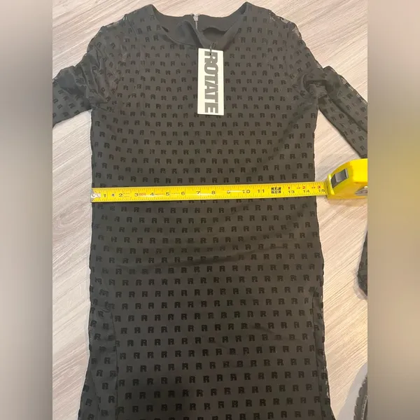 NWT RÓTATE Elegant Black‎ Polka Dot Dress It’s very pretty - Image 8
