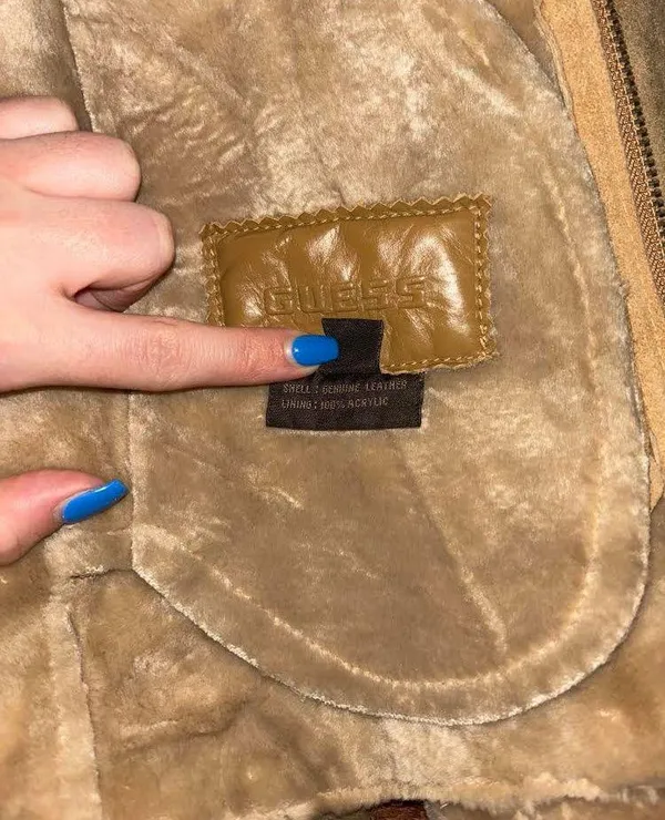 Vintage Leather Jacket - Image 3