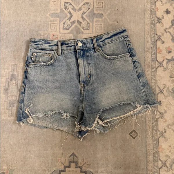 Lovers and Friends “Jack” High Rise Cut Off Shorts - Image 2