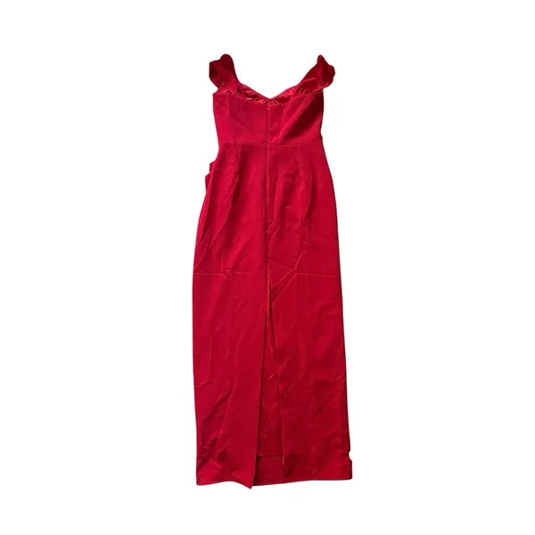 Showpo Veronika Off Shoulder Gown NWT Red 10 US Sweetheart Maxi Dress - Image 5