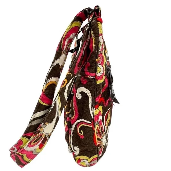 Vera Bradley Puccini Retired Pattern Hipster Crossbody Messenger Shoulder Bag - Image 7