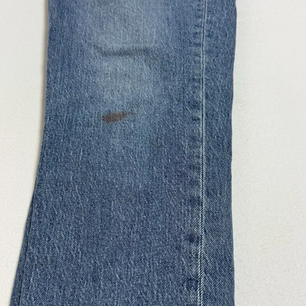 Madewell The Perfect Vintage Jeans Straight Leg Sz 27 Ainsworth Frayed LightWash - Image 10