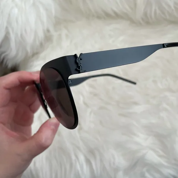YSL 54mm round metal sunglasses - Image 7