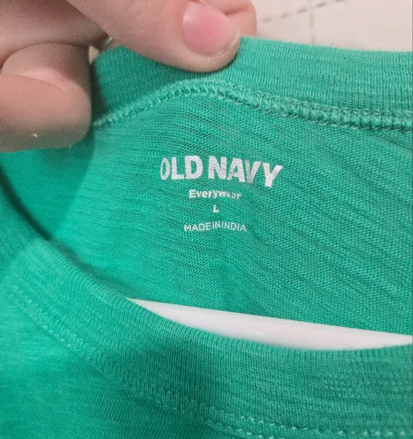 Old Navy Sea Green Tee - Image 2