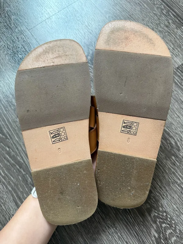 Free People Sloan Buckle Sandals in Cinnamon Clay/Cognac - Image 8