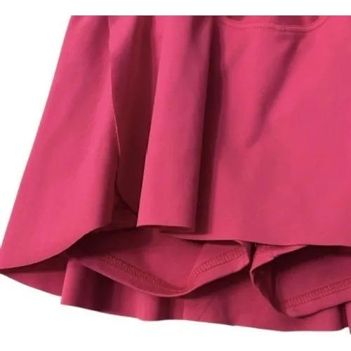 Barbie Pink Athletic Skort S with‎ 2 Pockets Workout Running Gym Flirty Flouncy - Image 9