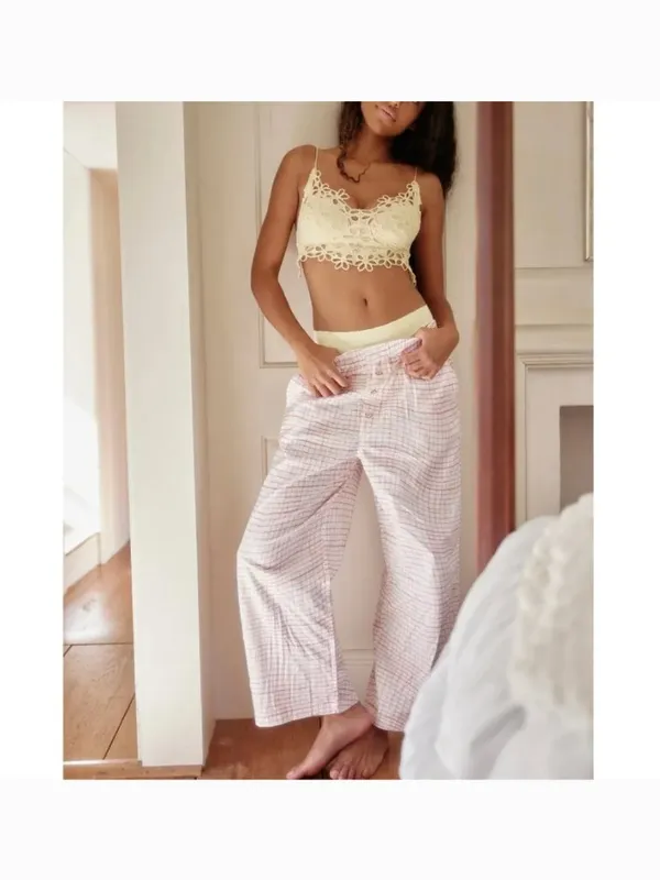 FREE PEOPLE Summer Sleeper Printed Set / Strawberry Shortcake - Image 5