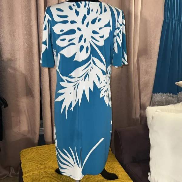 Alexandra + Oak Size M Short Sleeve Shift Dress - Image 8