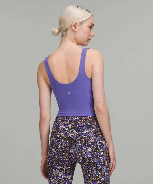 Lululemon Align Tank Top in the Color Charged Indigo - Image 2