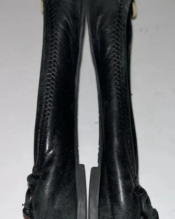 Tory Burch black ballet flat slippers 6.5 - Image 3