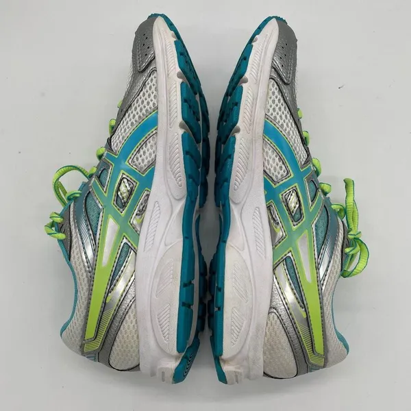 ASICS Gel-Contend 2 Women's Athletic Sneakers - White/Turquoise/Sharp Green - 7 - Image 7
