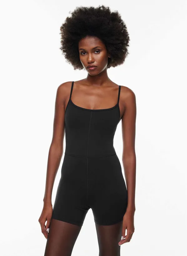 Aritzia Wilfred Free Black Fitted Romper – Size M - Image 3