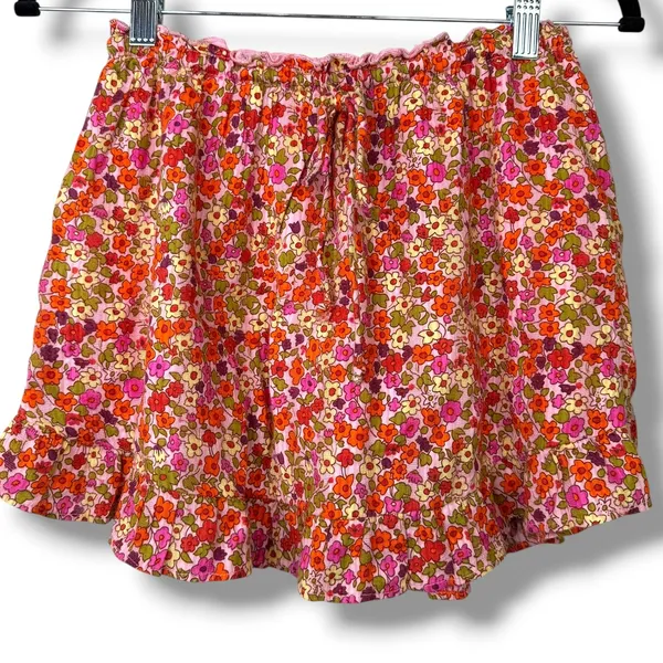 Free People NWOT Spring Blossom Combo Ellia Floral Printed 2 Piece Skort Set XS - Image 10