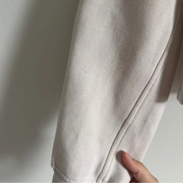 Lululemon Scuba Oversized Half Zip Size XS/S Cream White Opal - Image 7